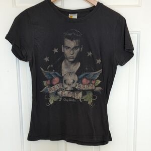 Bay Island Black Cry Baby Graphic Tee